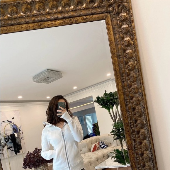 Lululemon Scuba Full Zip White Size 2 - Picture 2 of 2